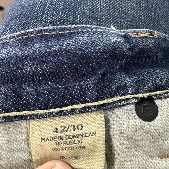 Polo Ralph Lauren Classic Fit 867 Blue Medium Wash Denim Jeans Size Men's 42x30 - Picture 8 of 8